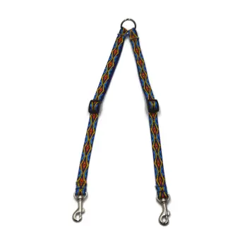 A-269 Rozdzielacz regulowany romb 15mm/40-60cm : Kolor - Niebieski