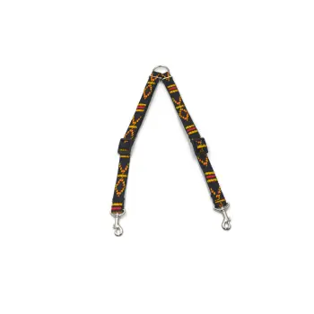 A-275 Rozdzielacz regulowany Indiański 20mm/40-60cm : Kolor - Czarny