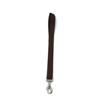 A-483 Pejcz dla psa, taśma podwójna 30mm/50cm : Kolor - Brązowy