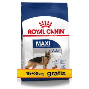 Royal Canin Maxi Adult karma sucha dla psów dorosłych, do 5 roku życia, ras dużych 18kg (15+3kg)