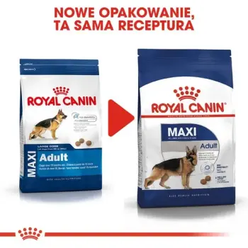 Royal Canin Maxi Adult karma sucha dla psów dorosłych, do 5 roku życia, ras dużych 18kg (15+3kg)