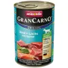 Animonda GranCarno Adult Rind Lachs Spinat Wołowina, Łosoś + Szpinak puszka 400g