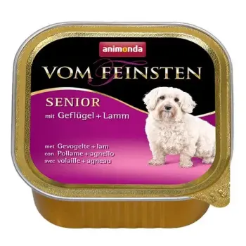 Animonda vom Feinsten Dog Senior Drób i Jagnięcina 150g