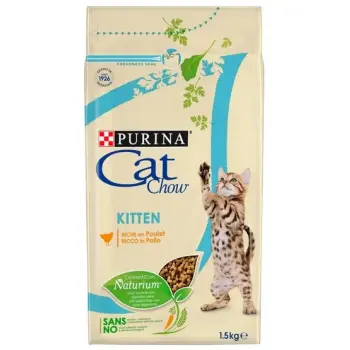 Purina Cat Chow Kitten z Kurczakiem 1,5kg