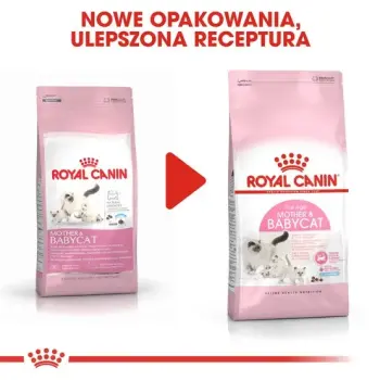 Royal Canin Mother&Babycat karma sucha dla kotek w okresie ciąży, laktacji i kociąt od 1 do 4 miesiąca 2kg