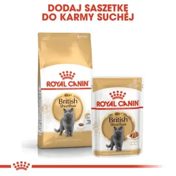 Royal Canin British Shorthair Adult karma sucha dla kotów dorosłych rasy brytyjski krótkowłosy 400g