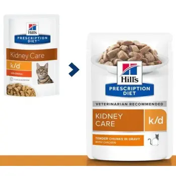 Hill's Prescription Diet k/d Feline Kurczak saszetka 85g