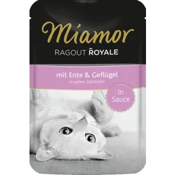 Miamor Ragout Royale z Kaczką i Drobiem w sosie saszetka 100g