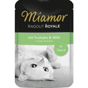 Miamor Ragout Royale z Indykiem i Dziczyzną w sosie saszetka 100g