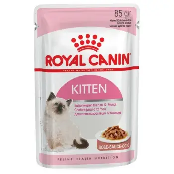 Royal Canin Kitten Instinctive w sosie karma mokra dla kociąt do 12 miesiąca życia saszetka 85g