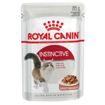 Royal Canin Instinctive w sosie karma mokra dla kotów dorosłych, wybrednych saszetka 85g