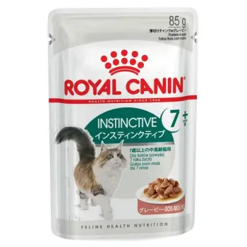 Royal Canin Instinctive +7 w sosie karma mokra dla kotów starszych, wybrednych saszetka 85g