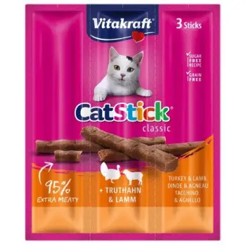 Vitakraft Cat Stick Classic Indyk i Jagnięcina 18g [18202]