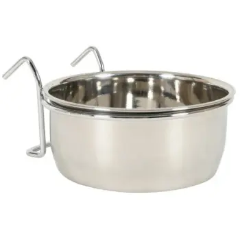 Zolux Miska zawieszana Inox 12cm 0,56L [475111]