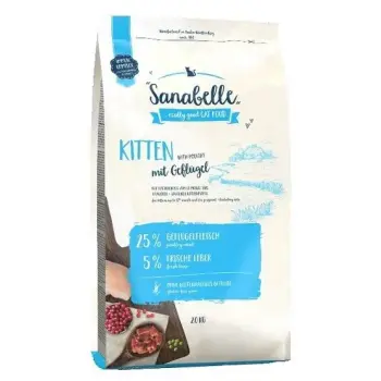 Sanabelle Kitten z drobiem 2kg