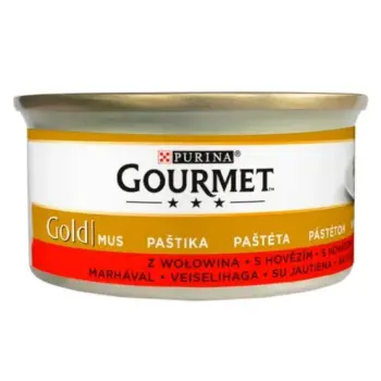 Gourmet Gold Mus z Wołowiną 85g