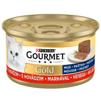 Gourmet Gold Mus z Wołowiną 85g