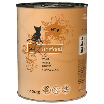 Catz Finefood Classic N.09 Dziczyzna puszka 400g