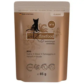 Catz Finefood Classic N.09 Dziczyzna saszetka 85g