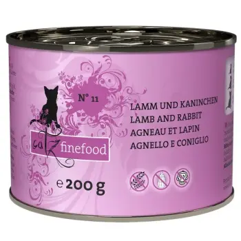 Catz Finefood Classic N.11 Jagnięcina i Królik puszka 200g