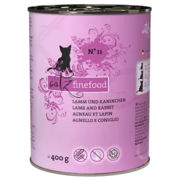 Catz Finefood Classic N.11 Jagnięcina i Królik puszka 400g