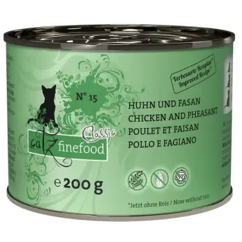 Catz Finefood Classic N.15 Kurczak i Bażant puszka 200g