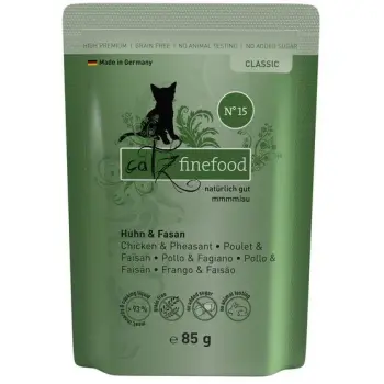 Catz Finefood Classic N.15 Kurczak i Bażant saszetka 85g