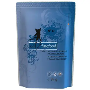 Catz Finefood Classic N.17 Drób i Krewetki saszetka 85g