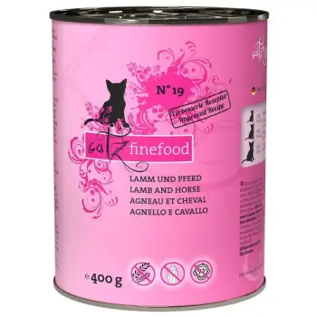 Catz Finefood Classic N.19 Jagnięcina i Konina puszka 400g