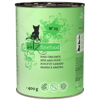 Catz Finefood Classic N.23 Wołowina i Kaczka puszka 400g