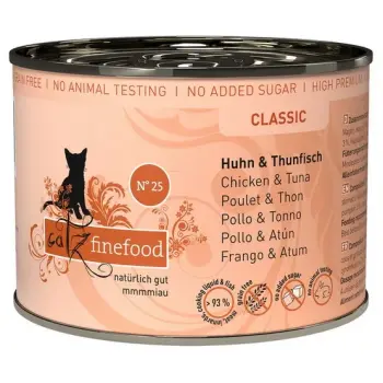 Catz Finefood Classic N.25 Kurczak i Tuńczyk puszka 200g