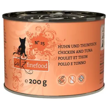 Catz Finefood Classic N.25 Kurczak i Tuńczyk puszka 200g