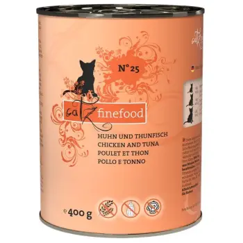 Catz Finefood Classic N.25 Kurczak i Tuńczyk puszka 400g