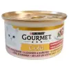 Gourmet Gold Łosoś i kurczak w sosie 85g