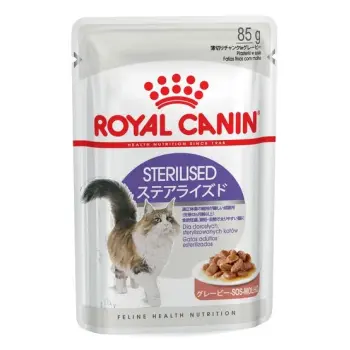 Royal Canin Sterilised w sosie karma mokra dla kotów dorosłych, sterylizowanych saszetka 85g