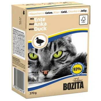 Bozita z Kaczką kawałki w galaretce kartonik 370g