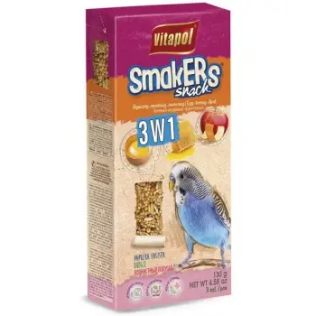 Vitapol Smakers dla papugi falistej - mix 3szt [2109]