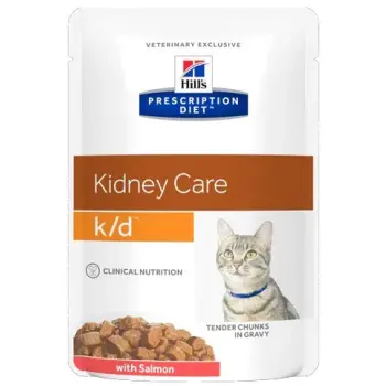 Hill's Prescription Diet k/d Feline Łosoś saszetka 85g