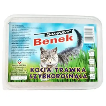 Super Benek Trawka szybkorosnąca dla kota 150g