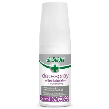 Dr Seidel Deo-Spray z chlorheksydyną - higiena jamy ustnej 50ml