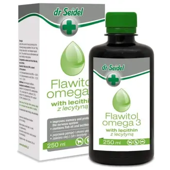 Dr Seidel Flawitol Omega 3 z lecytyną 250ml