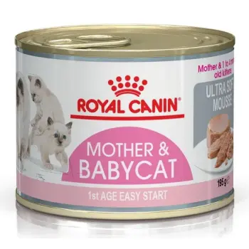 Royal Canin Mother & Babycat Instinctive Mousse karma mokra - mus dla kociąt i kotek karmiących puszka 195g