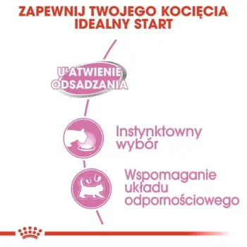 Royal Canin Mother & Babycat Instinctive Mousse karma mokra - mus dla kociąt i kotek karmiących puszka 195g