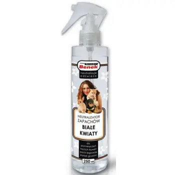 Benek Neutralizator Spray - Białe kwiaty 250ml