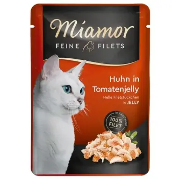 Miamor Feine Filets Saszetka Huhn & Tomate 100g