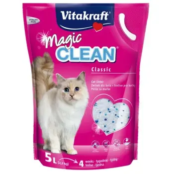 Żwirek Vitakraft Magic Clean silikonowy 5L [15506]