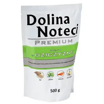 Dolina Noteci Premium Pies Dziczyzna saszetka 500g