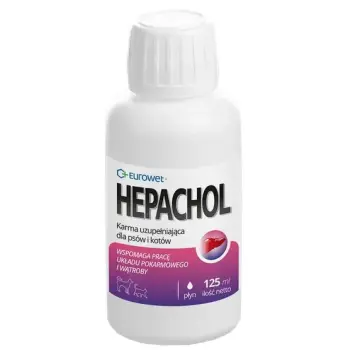 Hepachol dla psa i kota 125ml