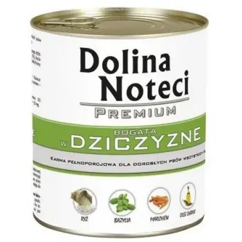 Dolina Noteci Premium Pies Dziczyzna puszka 400g