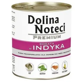 Dolina Noteci Premium Pies Indyk puszka 400g